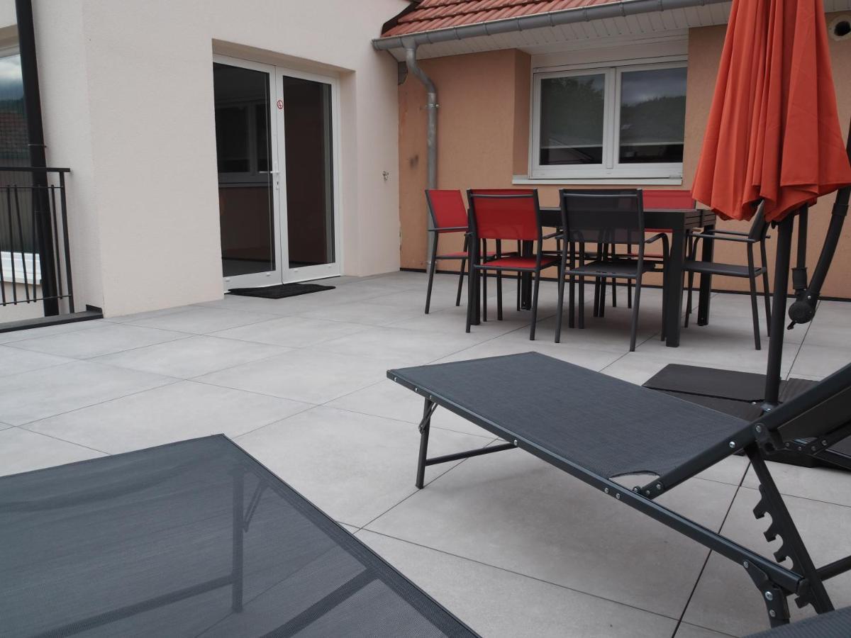 Gite Le Renouveau Avec Jacuzzi Privatif Laveline Exteriör bild